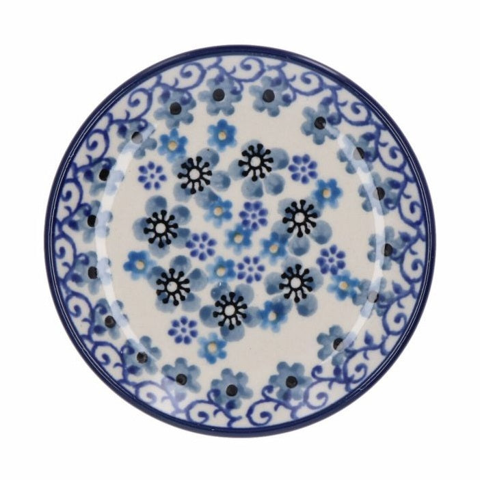 Teabag dish round Winter garden 1262-2084