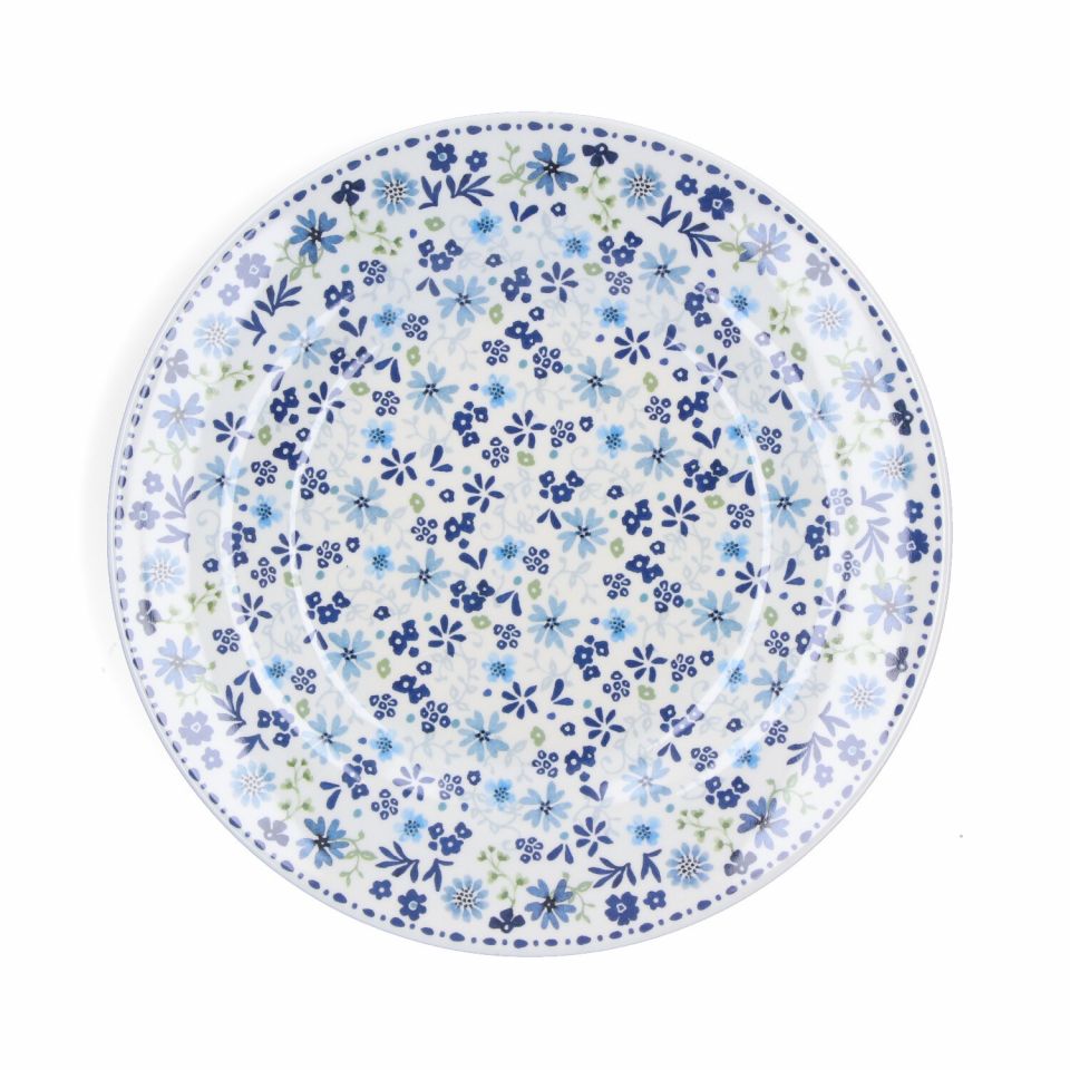 Bunzlau Melamine Plate Garden Delight