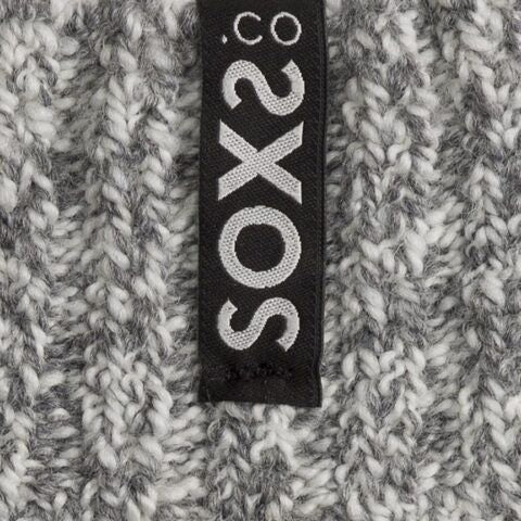 Sox3748 Originals Sustainable Laag Grijze Wol Black Onyx 42-46