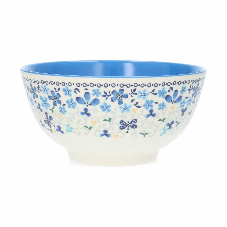 Bunzlau Melamine Bowl Dragonfly Garden