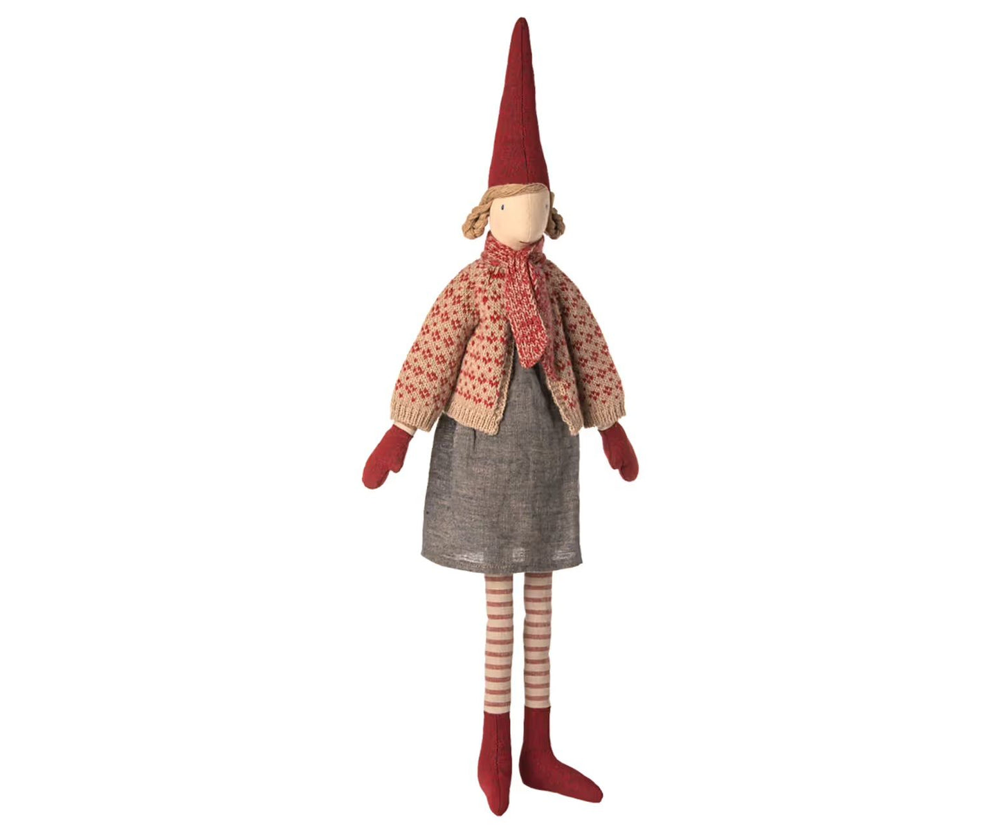 Maileg pixy size 4 girl skirt and gardigan