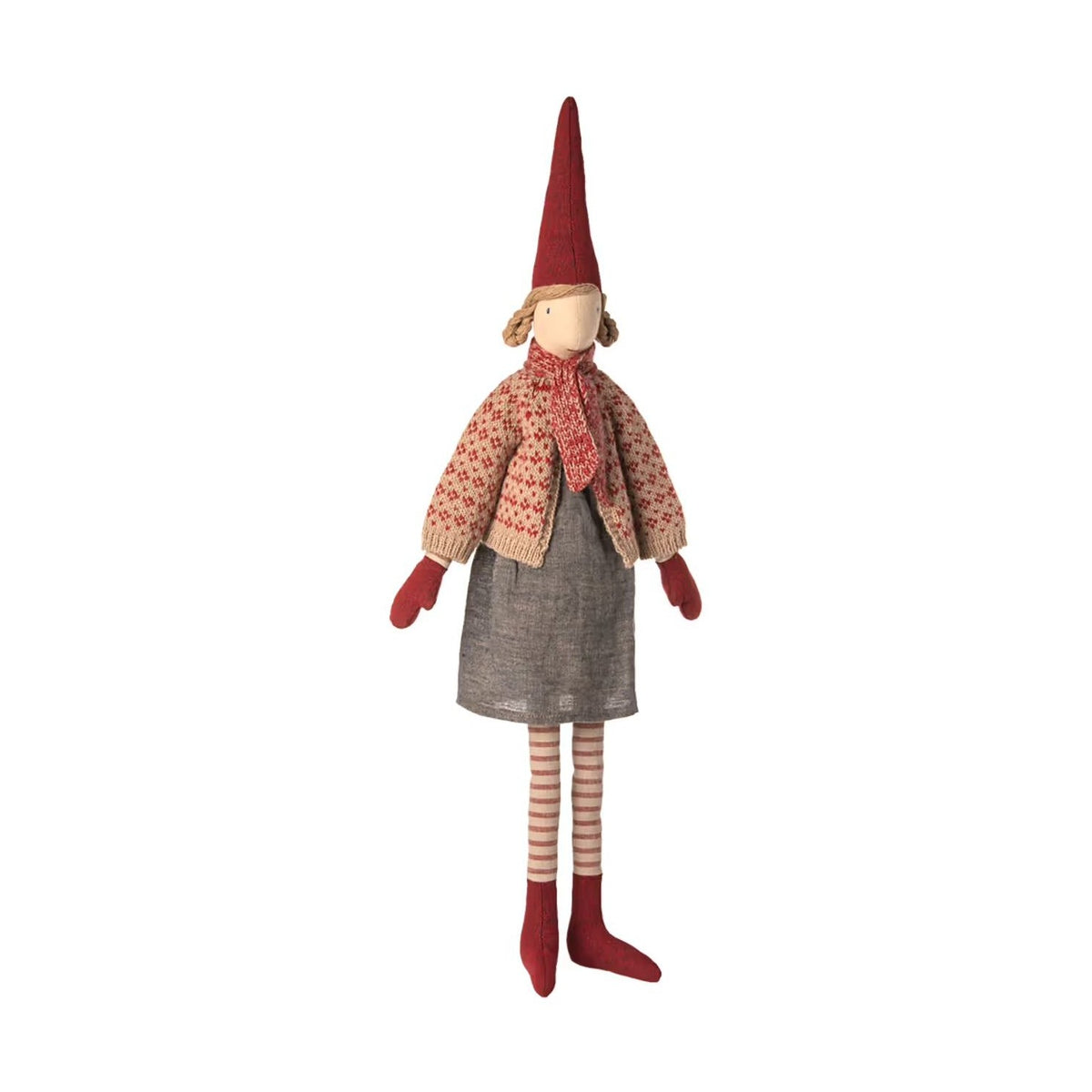 Maileg pixy size 4 girl skirt and gardigan