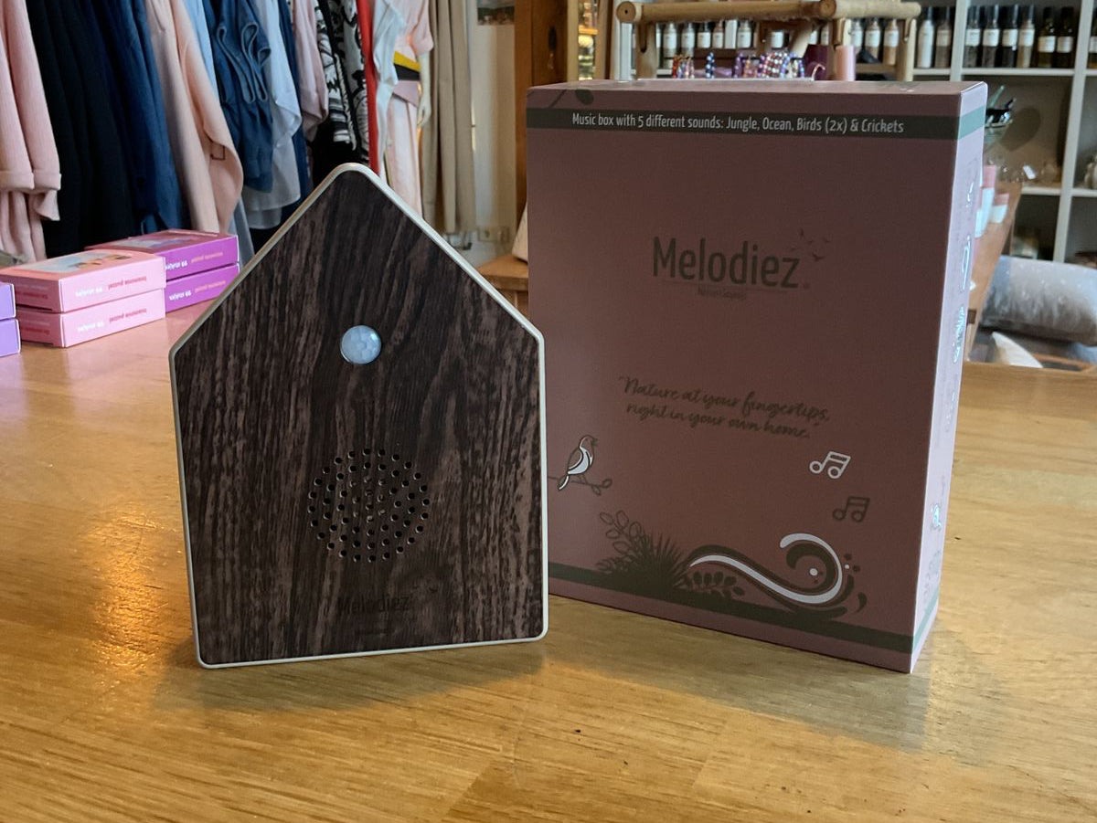 Melodiez nature box walnut dark
