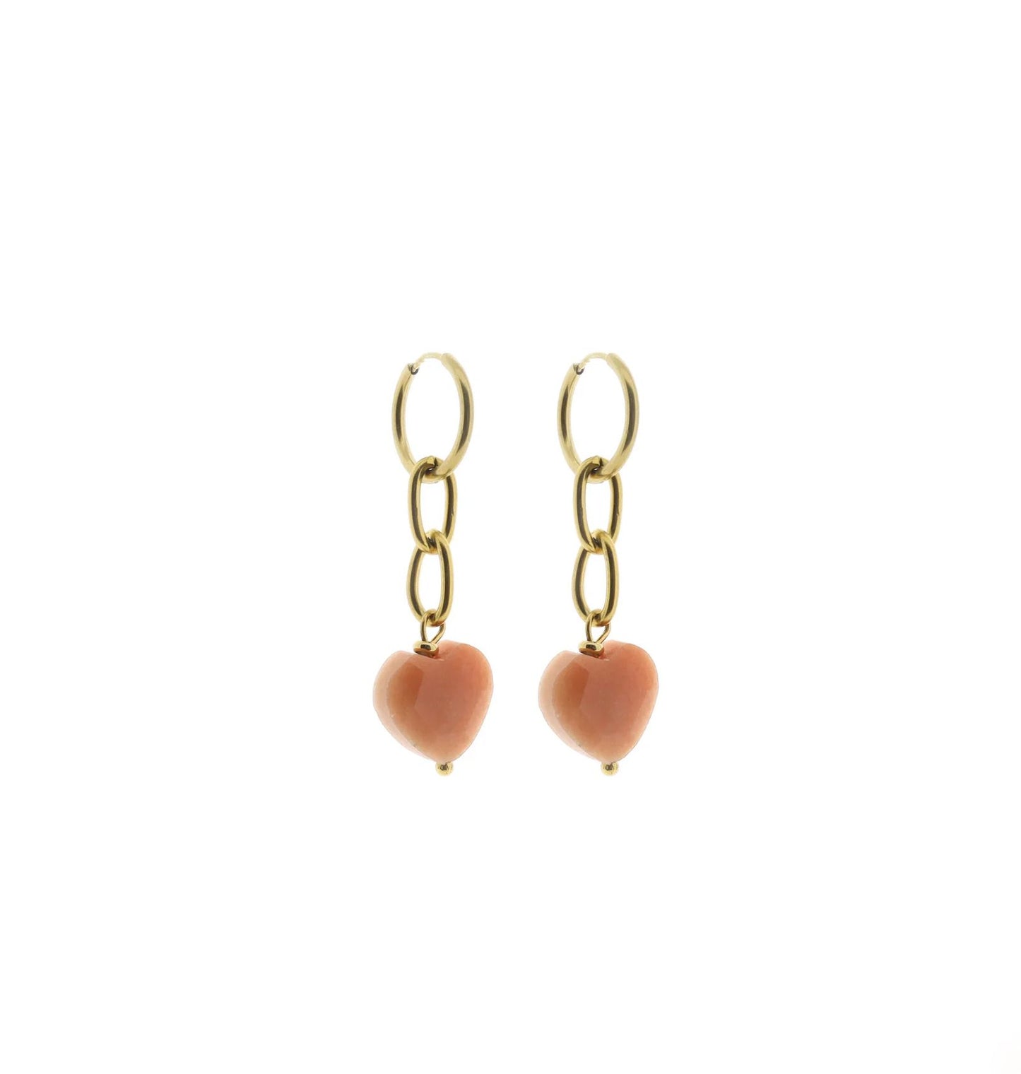 Solid gold earring beloved