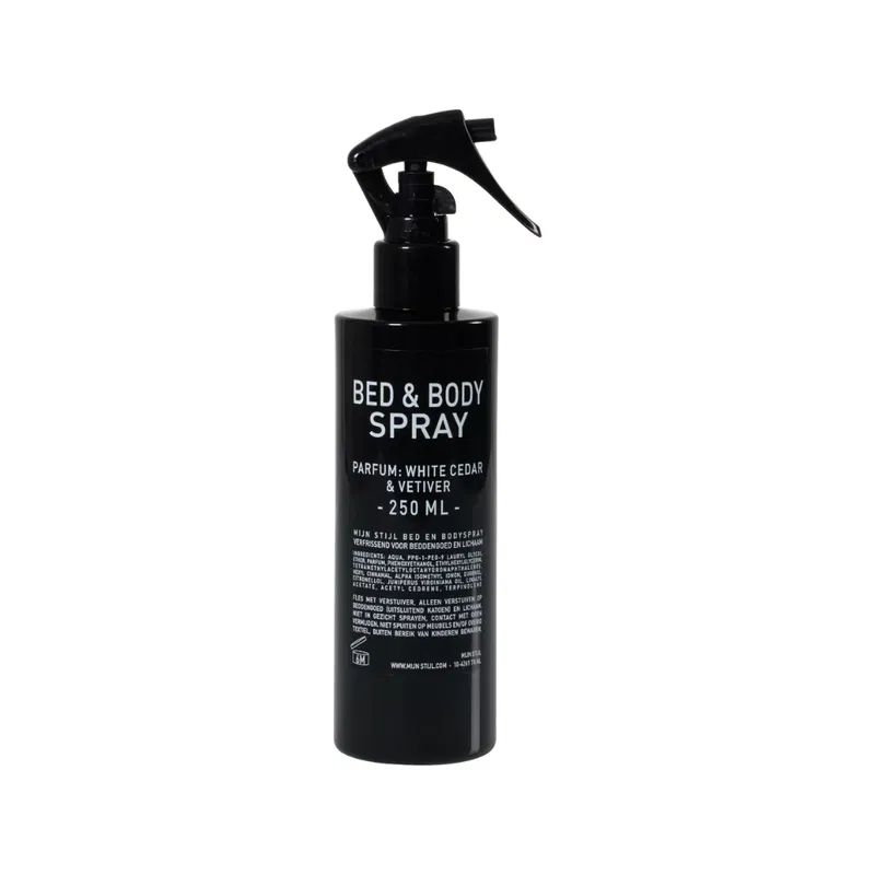 Mijn stijl bed & body spray white cedar & vetiver