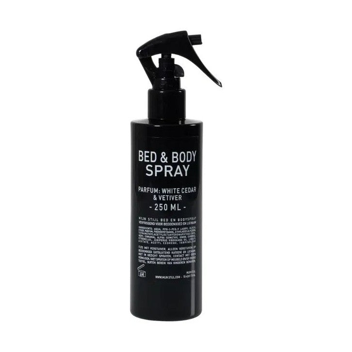 Mijn stijl bed & body spray white cedar & vetiver