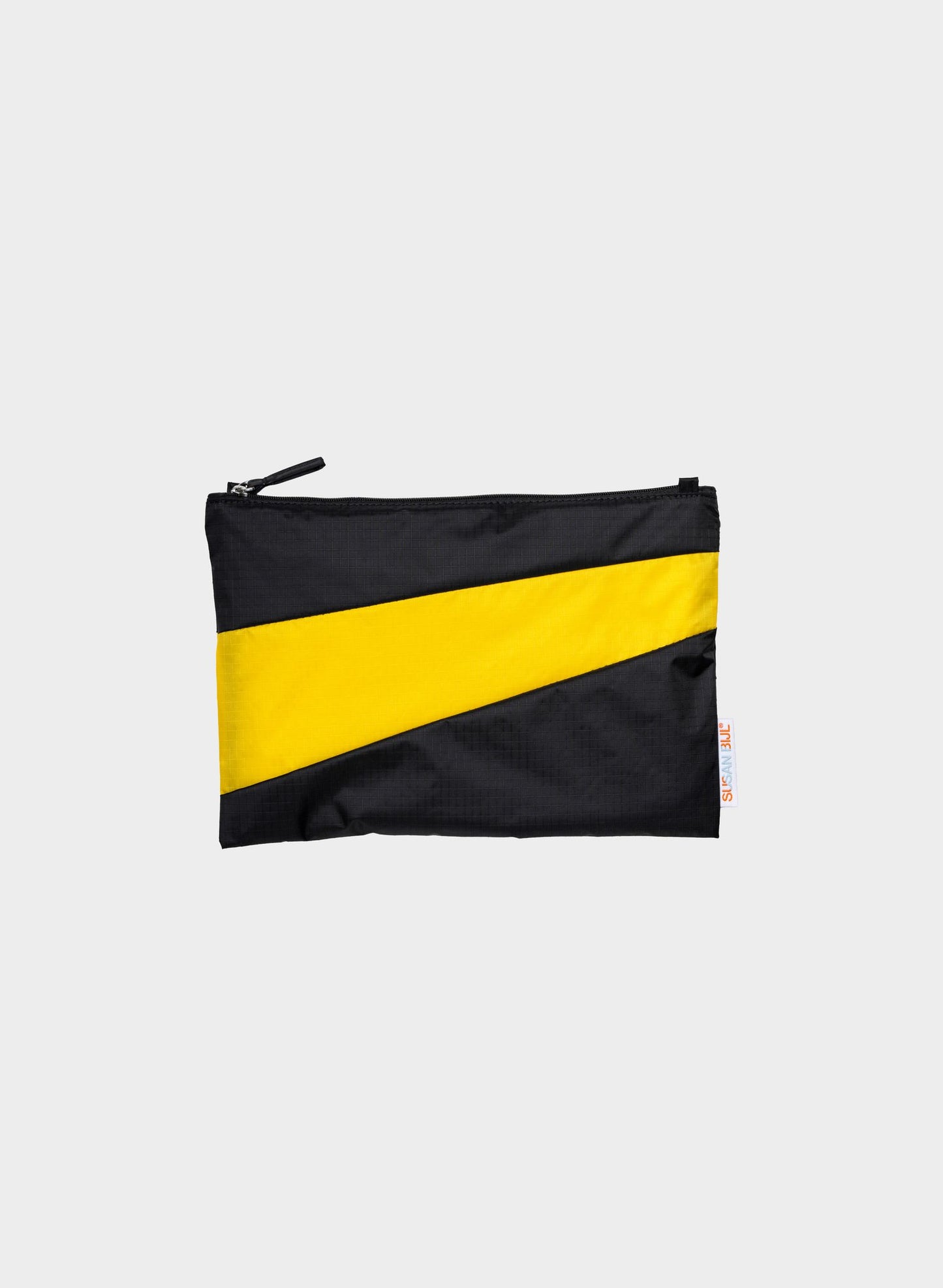 Susan Bijl the new pouch Black & Sunflower Medium