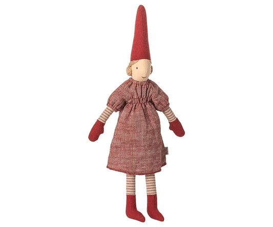 Maileg pixy size 2 girl red dress
