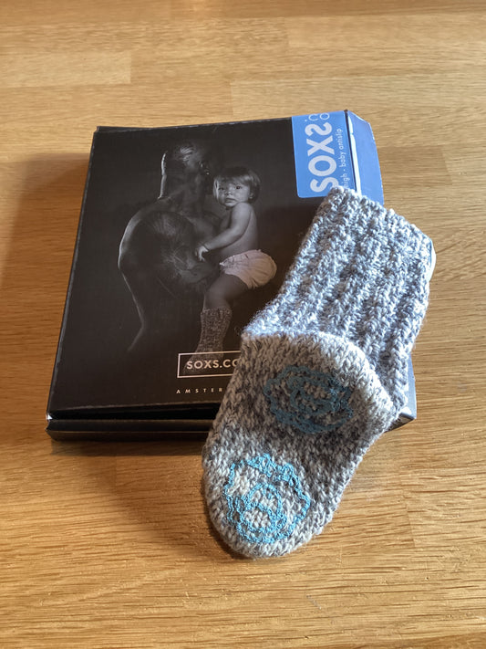 sox3646 baby anti slip little blue 19-29