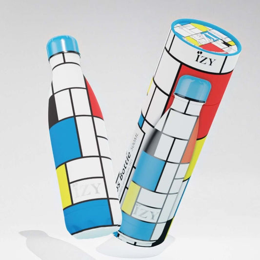 Izy thermos bottle composition piet mondriaan