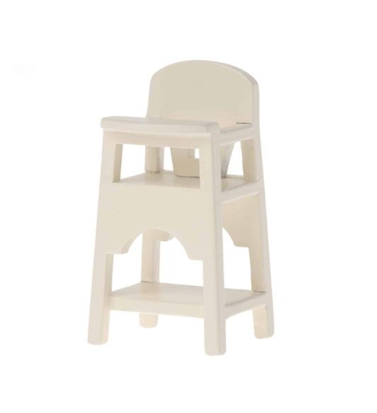 Maileg High chair white mouse