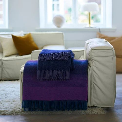 Klippan aurora purple blue