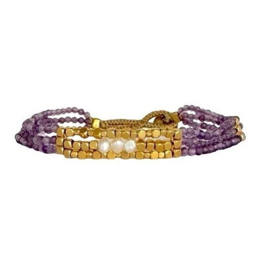 Ibu bracelet lulu lily amethyst