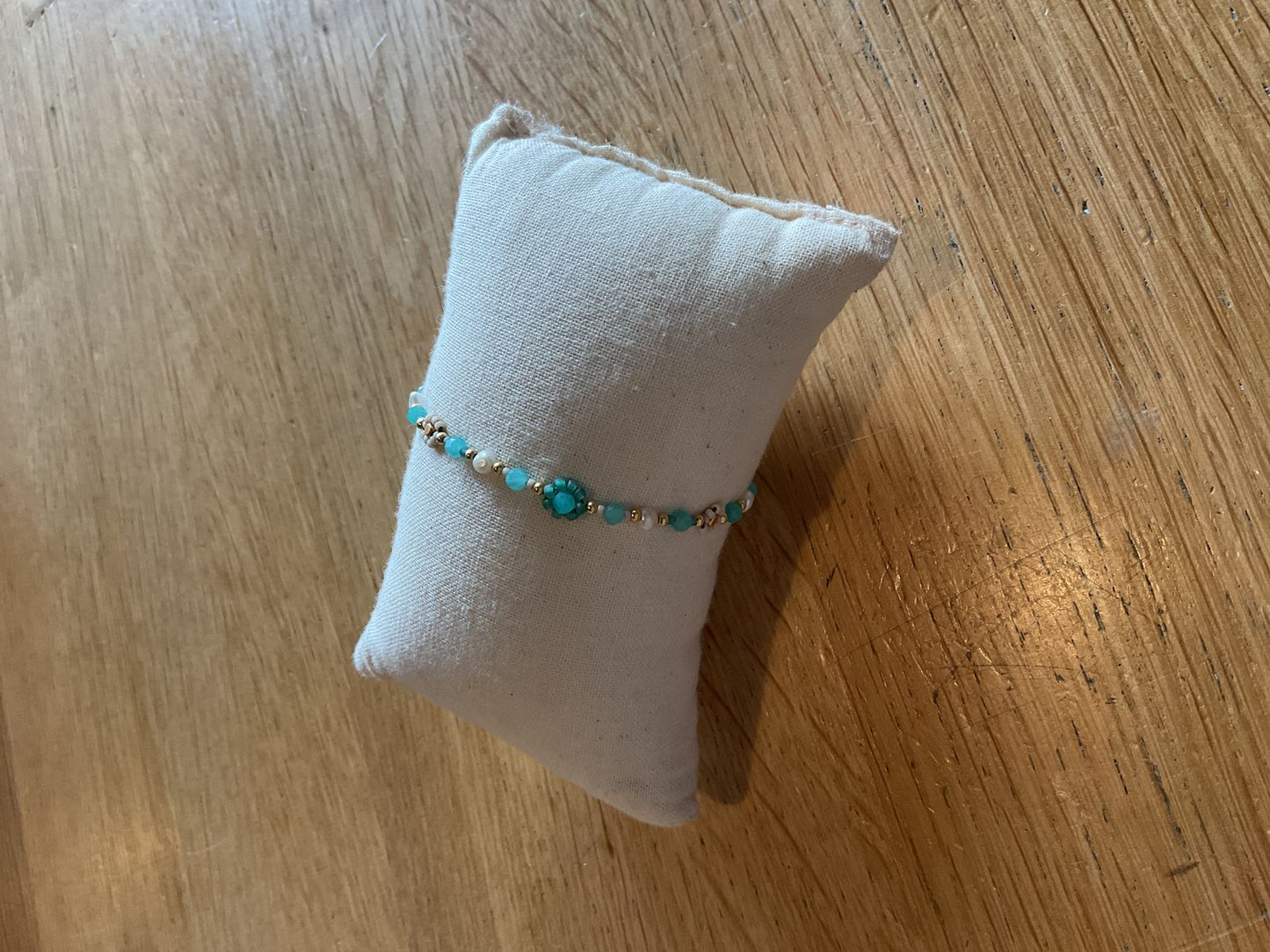 Ibu bracelet lulu flower teal