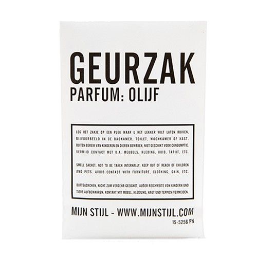 Mijn stijl geurzak olijf