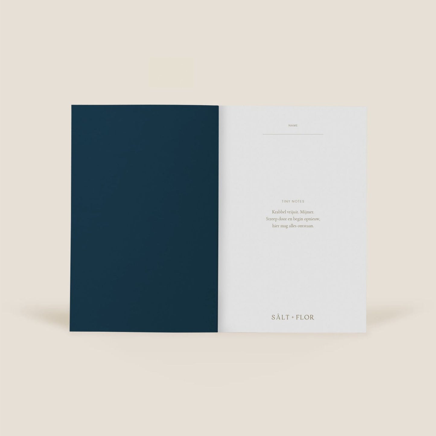Salt + Flor tiny notes vissen