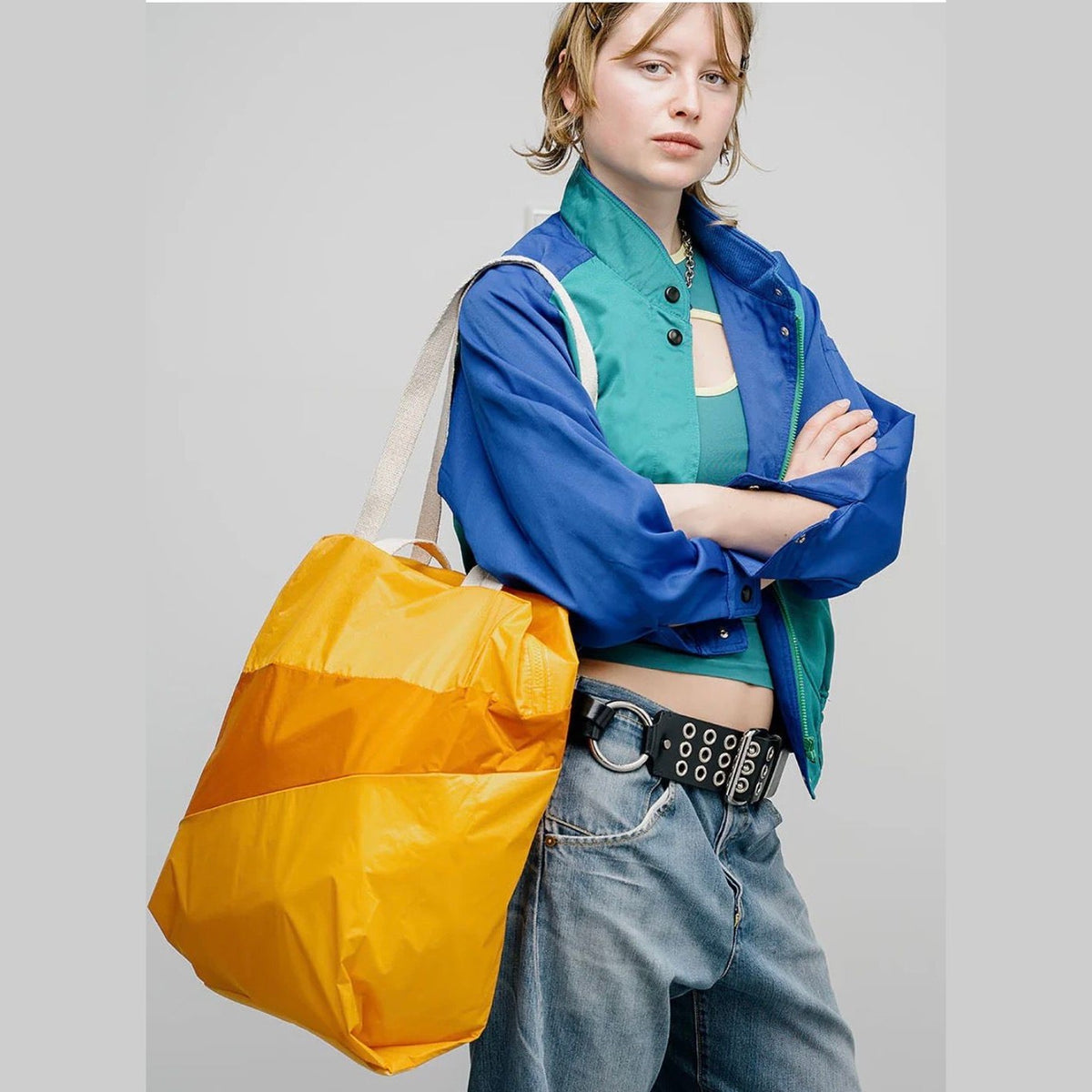Susan Bijl The New Stash Bag Calendula & Ginger MEDIUM