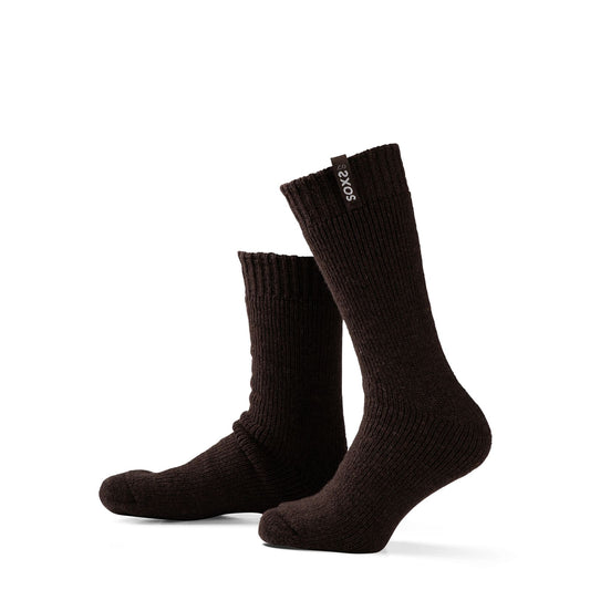 Soxs sox3816 Coldproof medium donkerbruine wol dark earth 37 - 41
