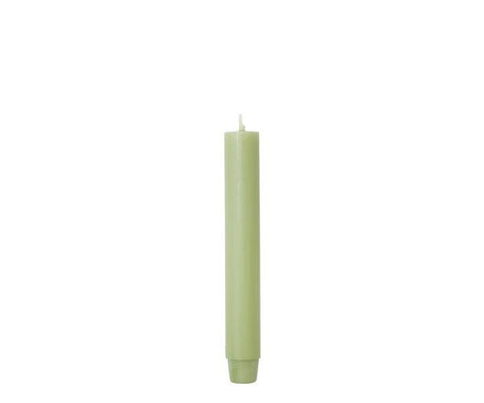 Rustik lys Dinerkaars 18 Cm Sage Groen