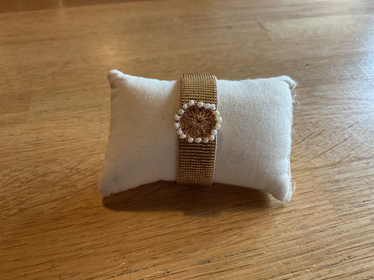 Ibu Bracelet Gold Bamboo DH