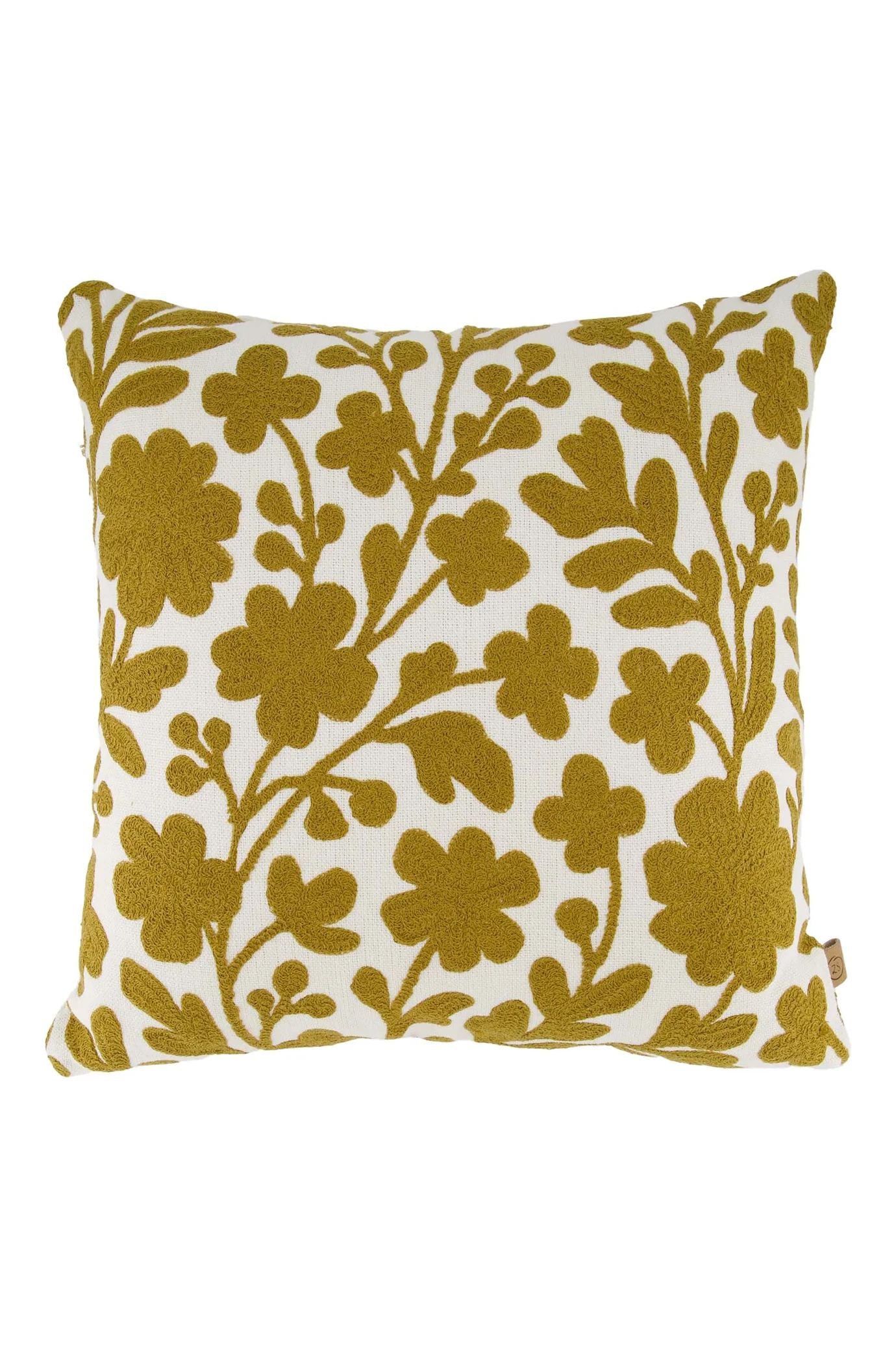 Zusss kussen bloemen embroidery 45x45cm