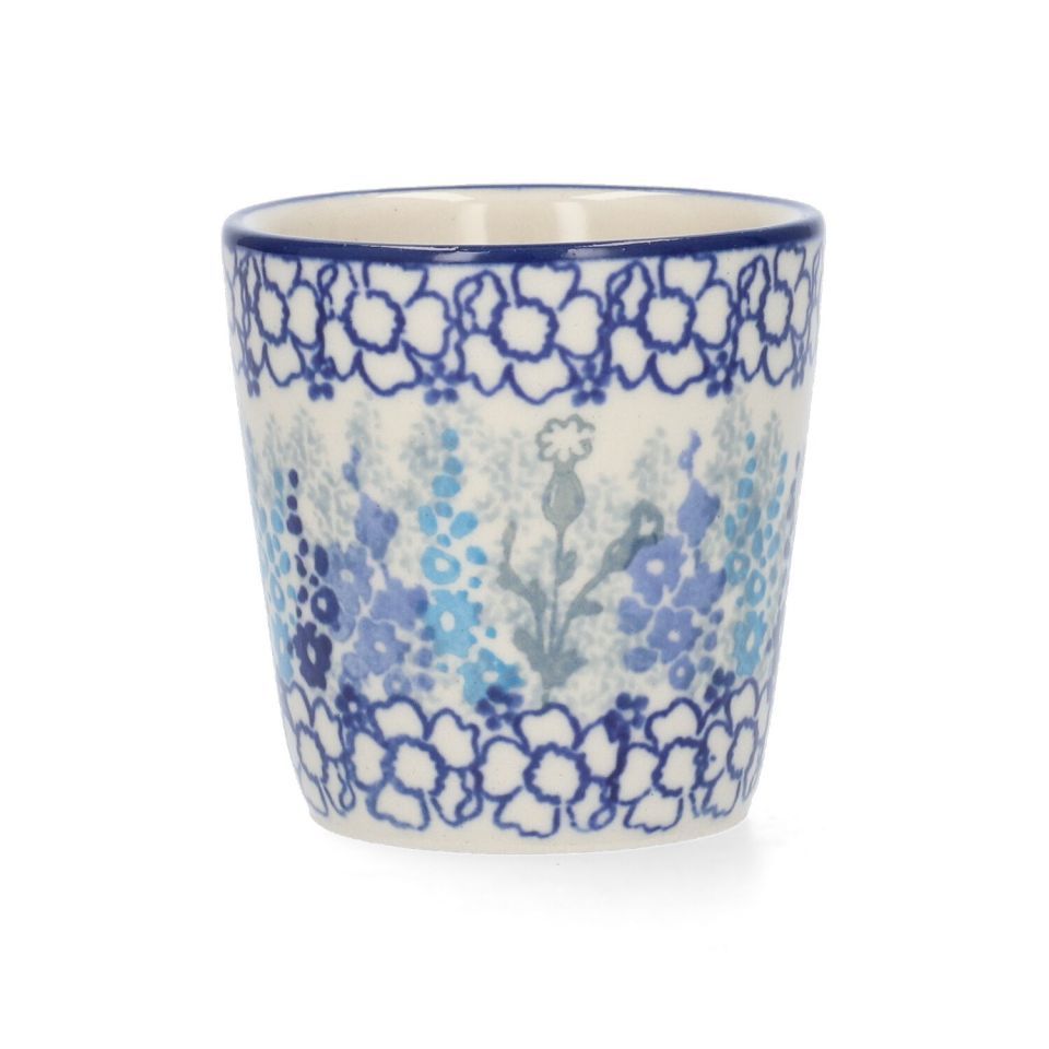 Bunzlau castle mug espresso 100 ml delphinium