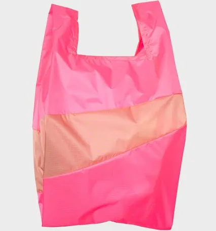The new Shopping Bag Fluo pink & try large