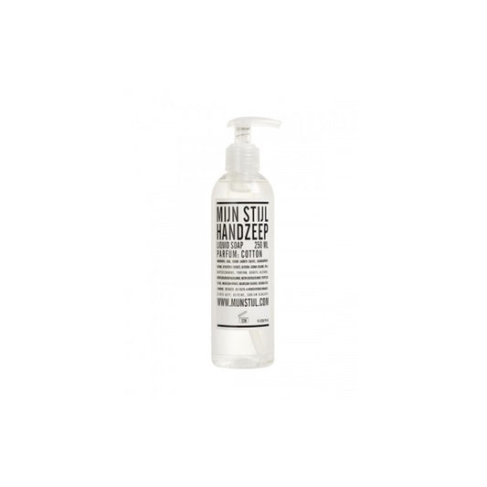 Mijn stijl handzeep transparant parfum cotton 250ml