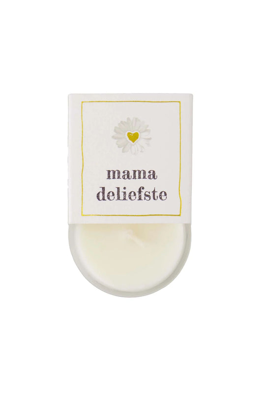 Geurkaarsje in wikkel mama de liefste