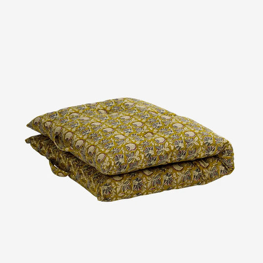 Madam stoltz printed cotton mattress pineapple