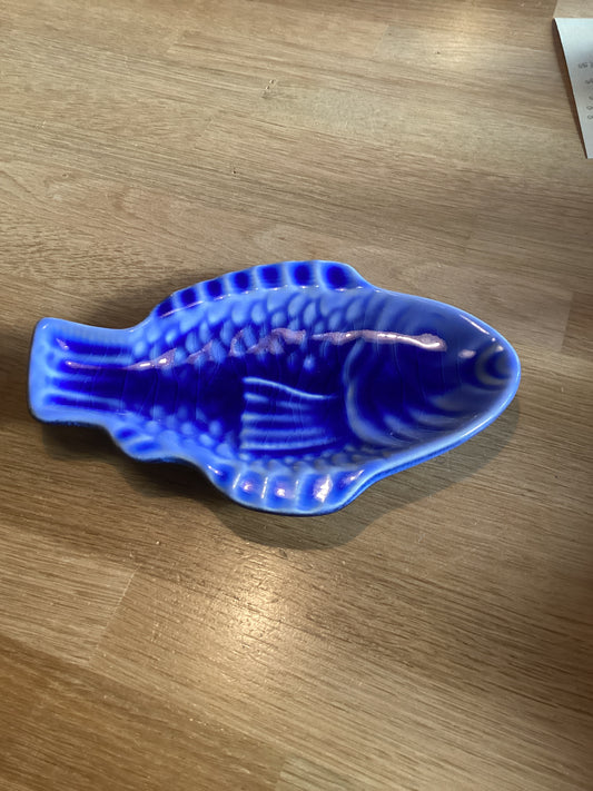 Visschaaltje blauw