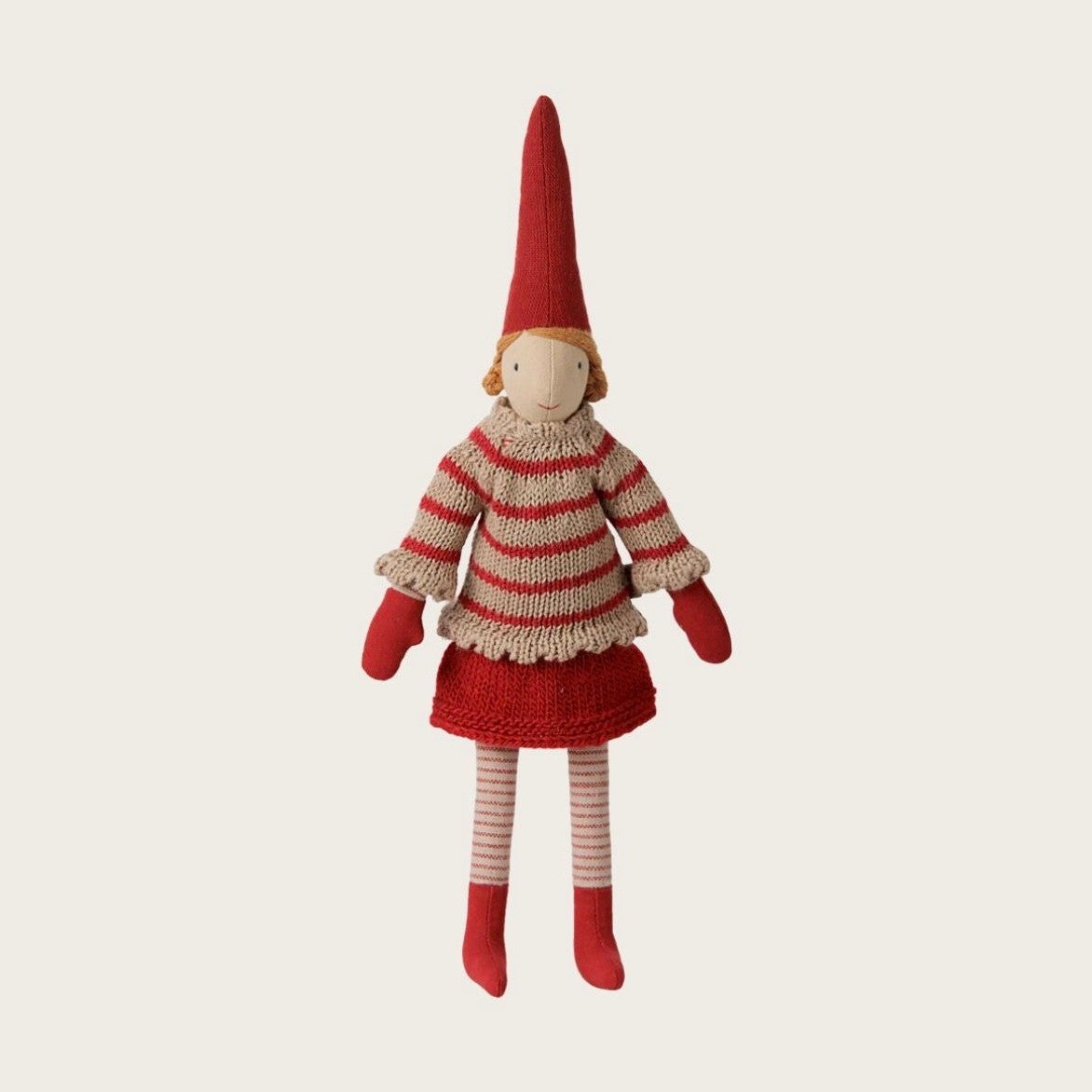 Maileg pixy size 2 girl striped knitted sweater