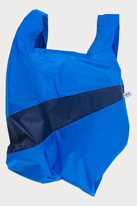 The new Shopping Bag Blue & navy medium