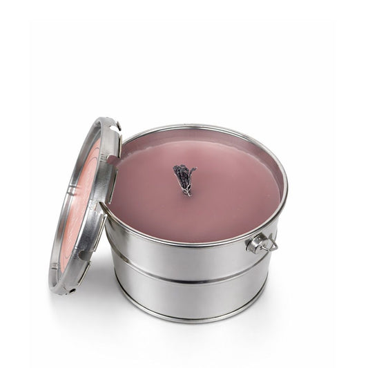Rustik lys buitenblik pastel pink