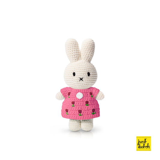 miffy / nijntje handmade and her pink tulip dress