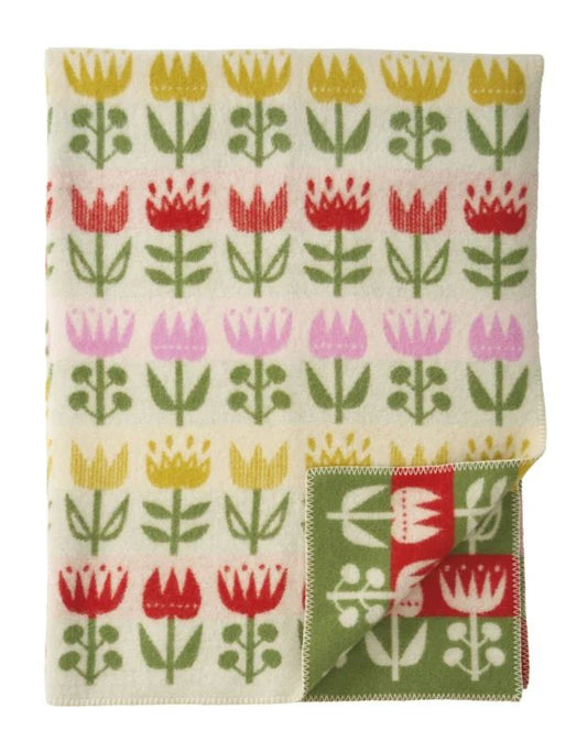 Klippan Eco wollen woondeken tulip multi