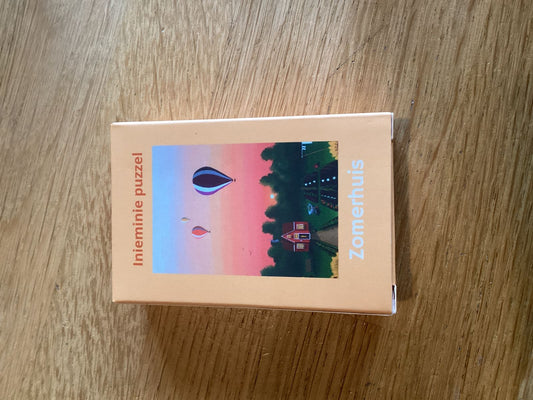 Streken van Agnes mini puzzel zomerhuis