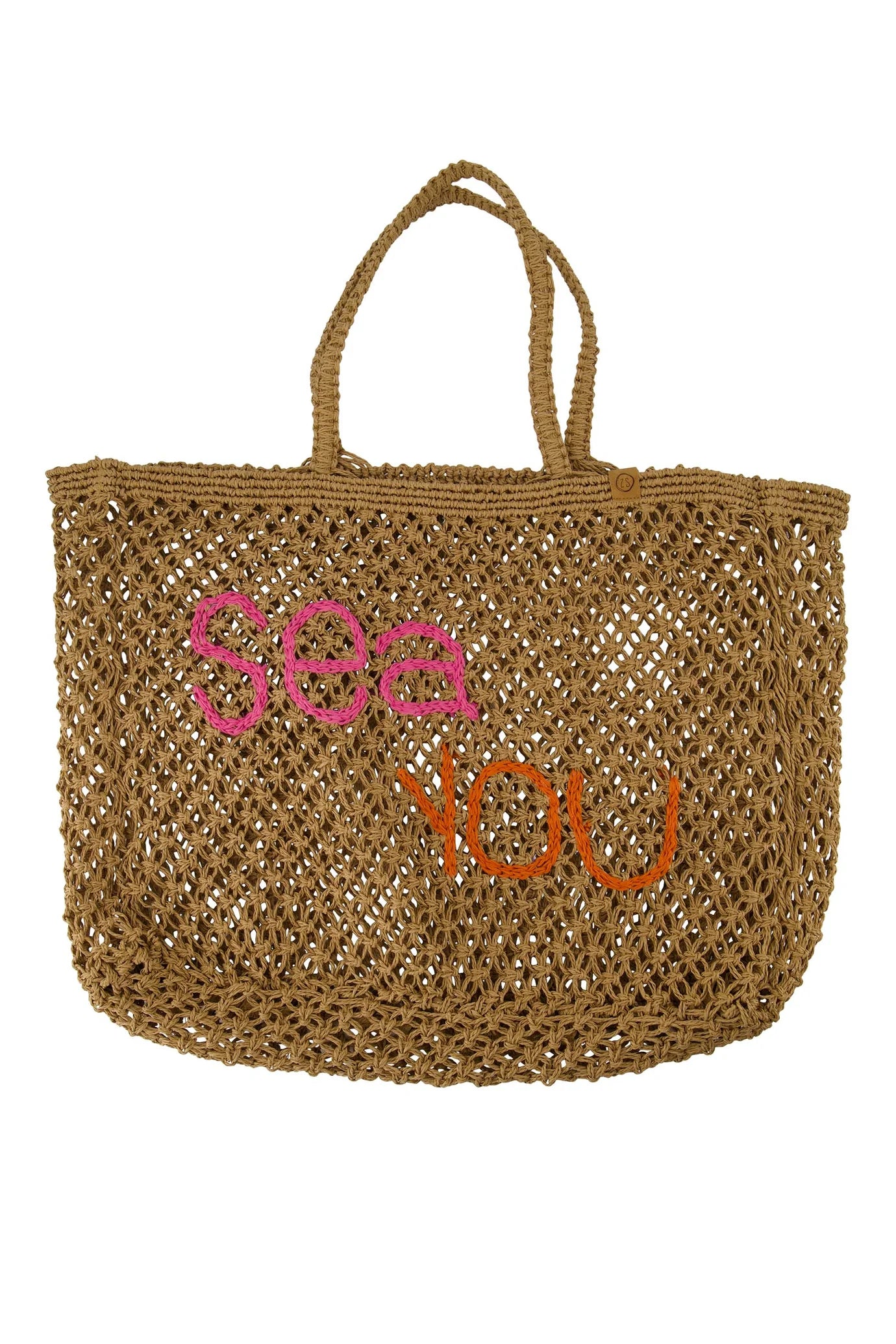 Zusss shopper met borduur sea you