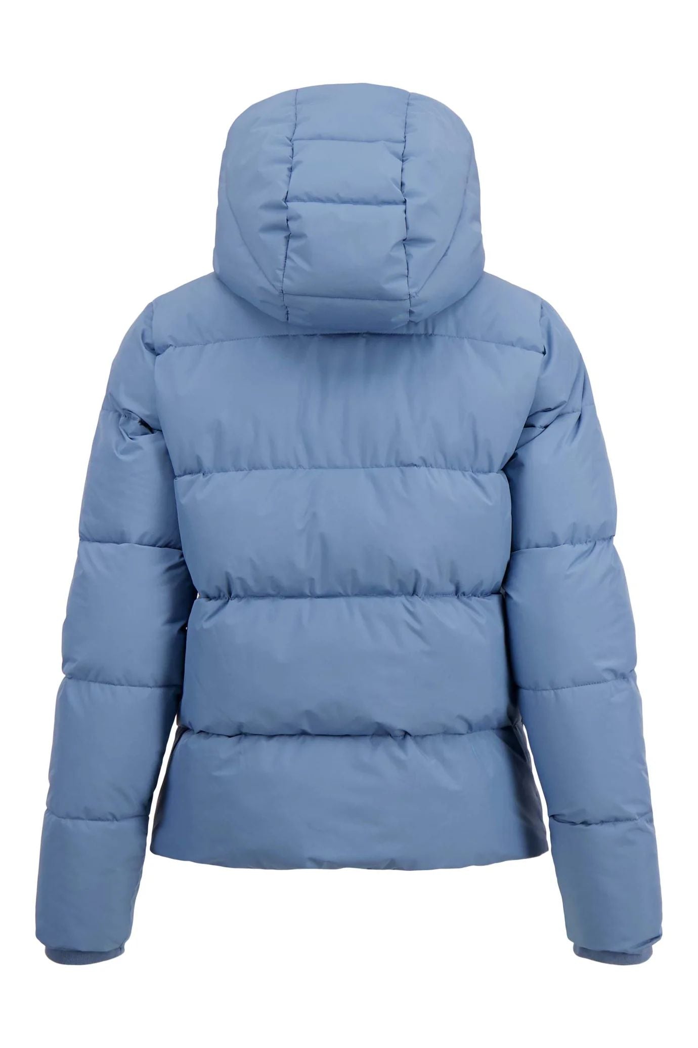 Zusss bubblecoat met teddy details Ice blue