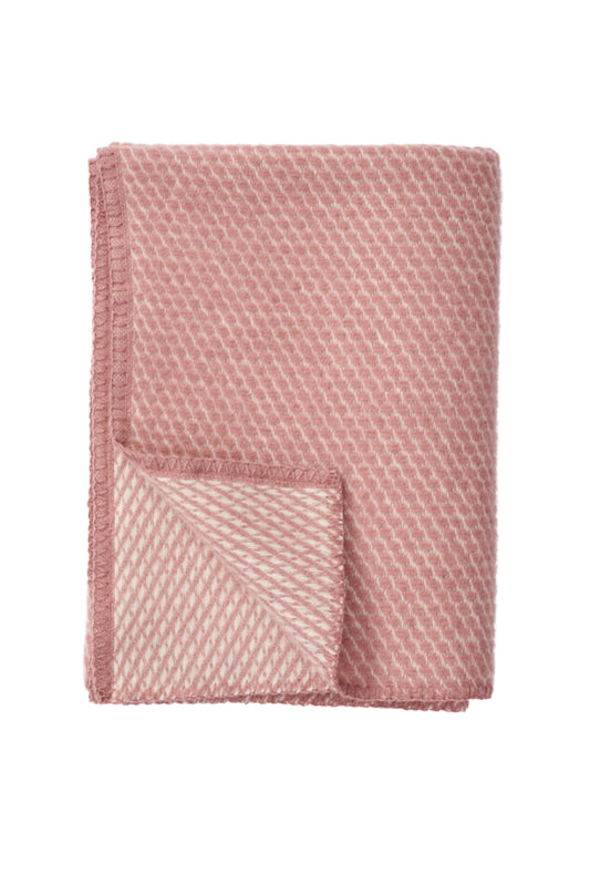 Klippan Ledikantdeken Velvet roze
