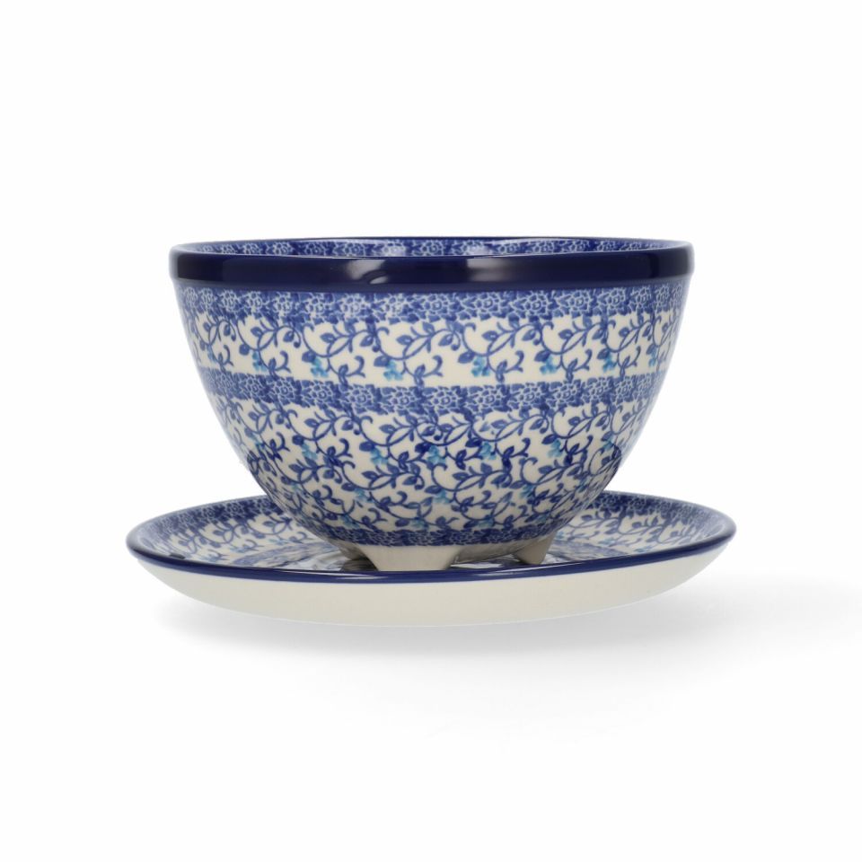 Bunzlau castle berry bowl 19,5 diameter tender twigs