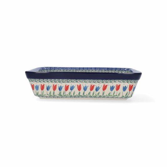 Bunzlau Oven Dish Rectangular 2850 ml Tulip Royal