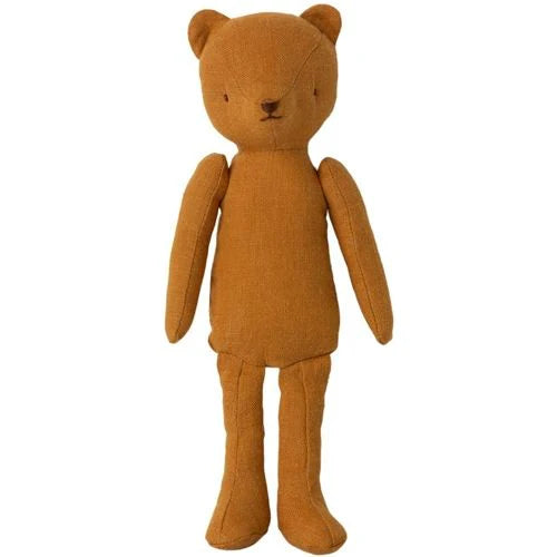 Teddy mom with raincoat