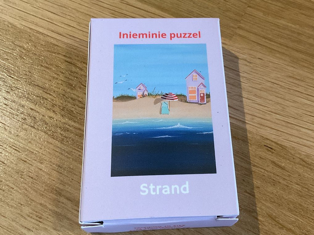 Streken van Agnes mini puzzel strand