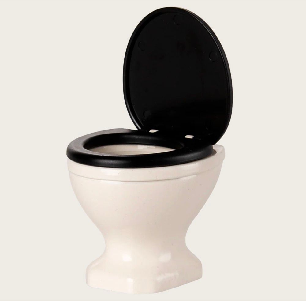Maileg Water Closet, Mouse - Off white