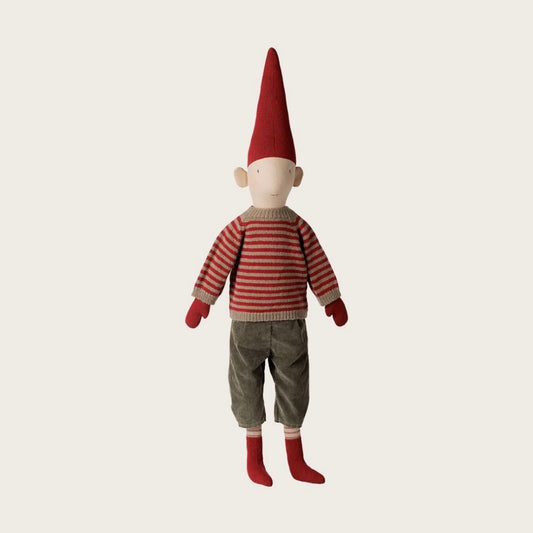 Maileg pixy size 5 boy striped knitted sweater