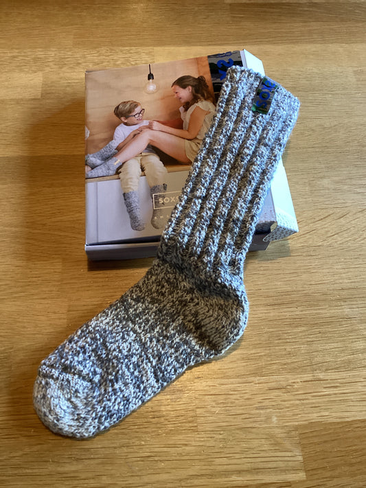 Kids knee high twisted blue 3414 30-34