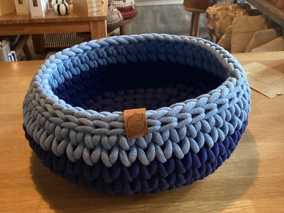 CatNapBasket Denim/lightblue maat m