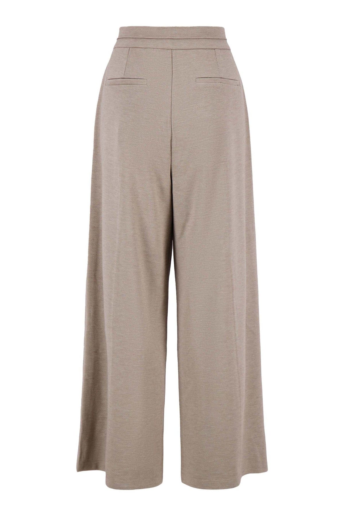 Zusss Twill broek met stretch schuine band