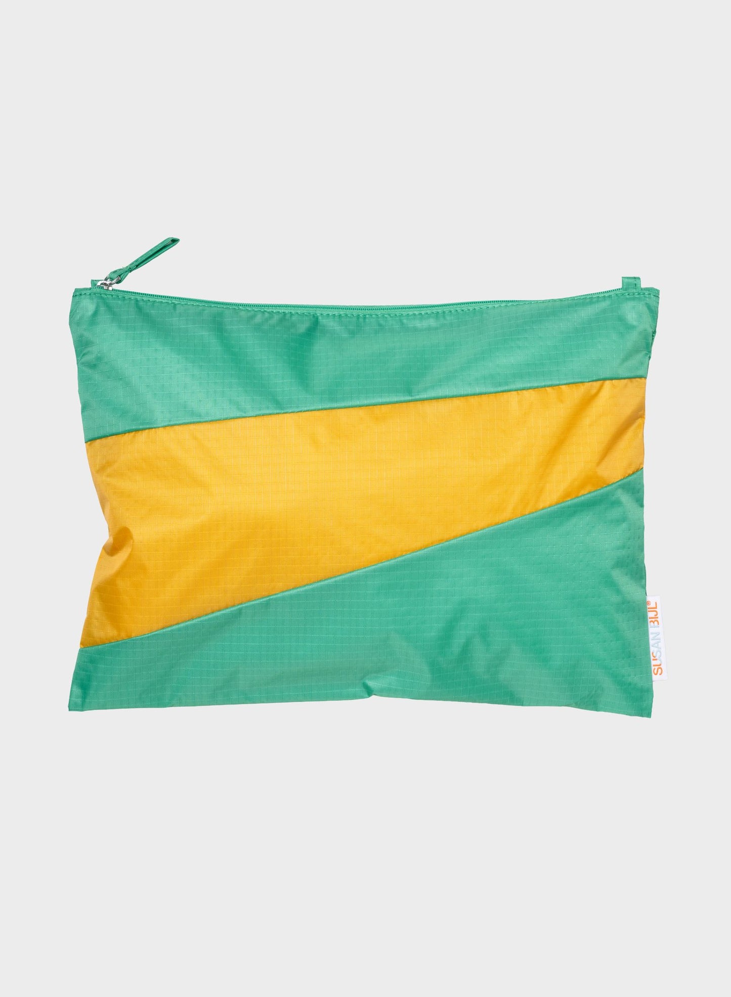 Susan Bijl the new pouch holly green & calendula large